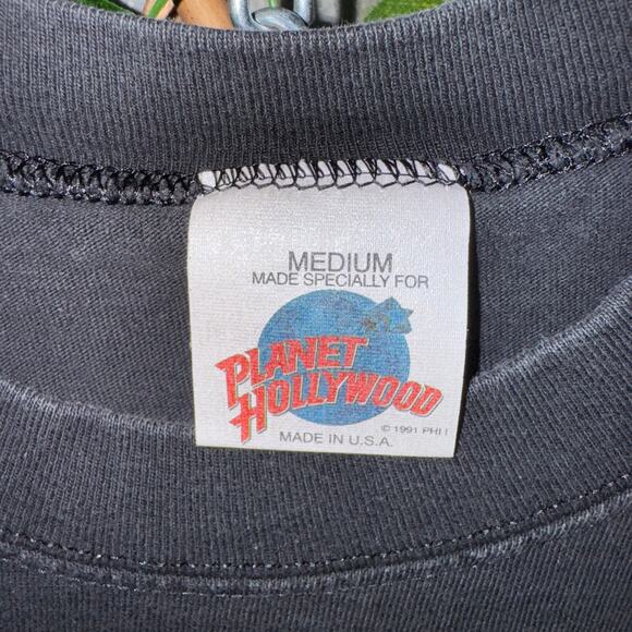 Vintage Y2K planet Hollywood Lake Tahoe essential 90s tshirt - Picture 3 of 4